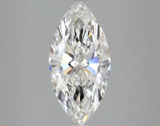 Lab-Grown Marquise Diamond - 2.47 Carats, E Color, VS1 Clarity - Certified by IGI - Report Number: LG668409494