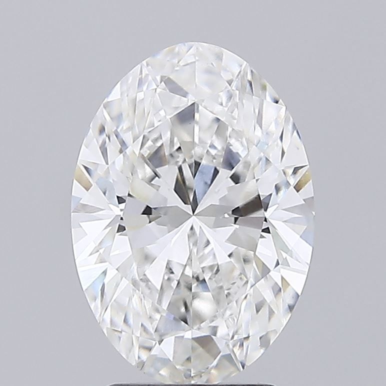 Lab-Grown Oval Diamond - 3.09 Carats, E Color, VVS2 Clarity - Certified by IGI - Report Number: LG691510502