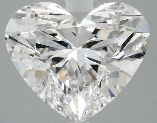Lab-Grown Heart Diamond - 2.97 Carats, E Color, VS2 Clarity - Certified by IGI - Report Number: LG691578576