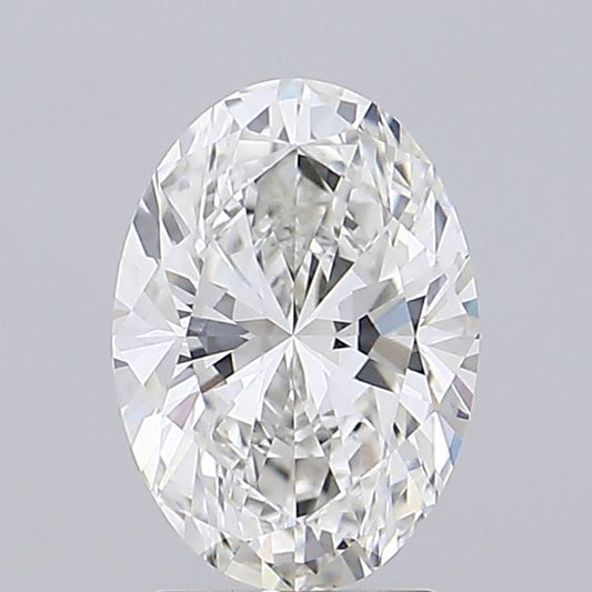 Lab-Grown Oval Diamond - 2.51 Carats, F Color, VS1 Clarity - Certified by IGI - Report Number: LG694576221