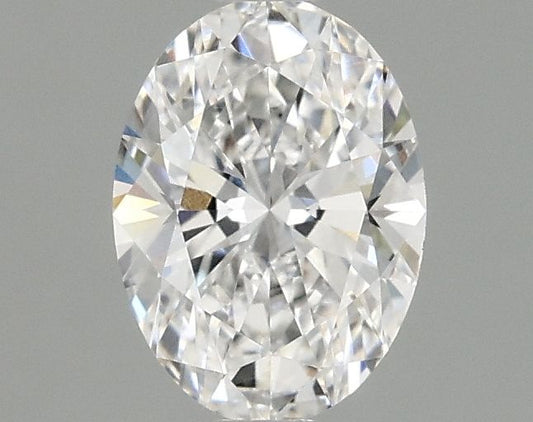 Lab-Grown Oval Diamond - 0.97 Carats, E Color, VVS2 Clarity - Certified by IGI - Report Number: LG639487989