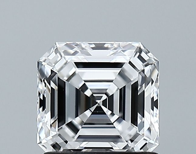 Lab-Grown Asscher Diamond - 1.21 Carats, D Color, VS1 Clarity - Certified by GIA - Report Number: 6502780581