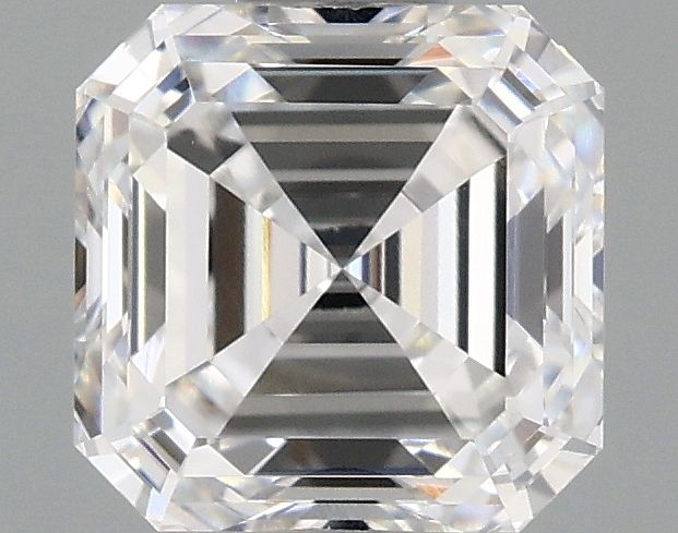 Lab-Grown Asscher Diamond - 1.02 Carats, D Color, VS1 Clarity - Certified by IGI - Report Number: LG671478481