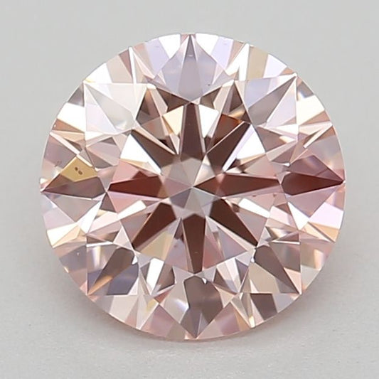 Lab-Grown Round Diamond - 1.0 Carats, Fancy Vivid Green Color, VS1 Clarity - Certified by IGI - Report Number: LG652464127