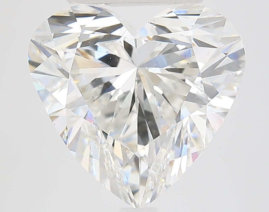 Lab-Grown Heart Diamond - 6.11 Carats, F Color, VS2 Clarity - Certified by IGI - Report Number: LG650475035