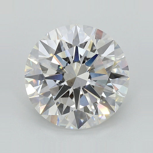 Lab-Grown Round Diamond - 7.03 Carats, F Color, VVS2 Clarity - Certified by IGI - Report Number: LG688506480