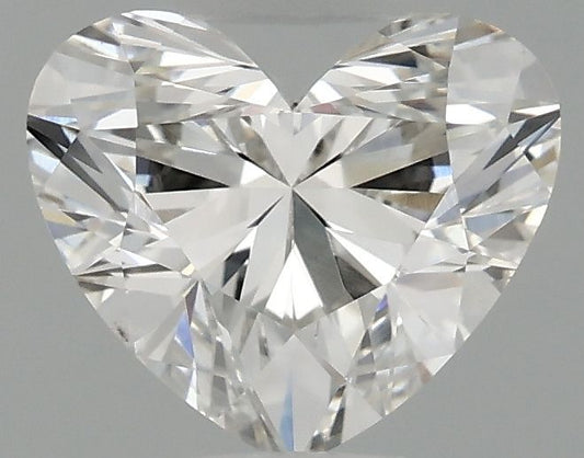 Lab-Grown Heart Diamond - 0.98 Carats, F Color, VS2 Clarity - Certified by IGI - Report Number: LG690528806