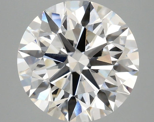 Lab-Grown Round Diamond - 4.83 Carats, F Color, VS1 Clarity - Certified by IGI - Report Number: LG691504348