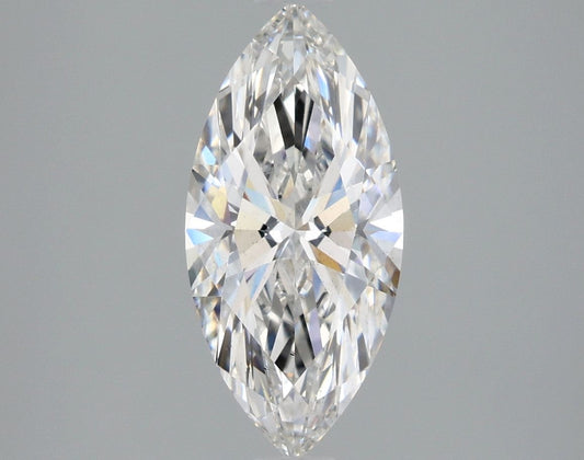 Lab-Grown Marquise Diamond - 1.97 Carats, F Color, VS2 Clarity - Certified by IGI - Report Number: LG655462477
