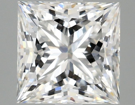 Lab-Grown Princess Diamond - 2.58 Carats, F Color, VVS2 Clarity - Certified by IGI - Report Number: LG691525328