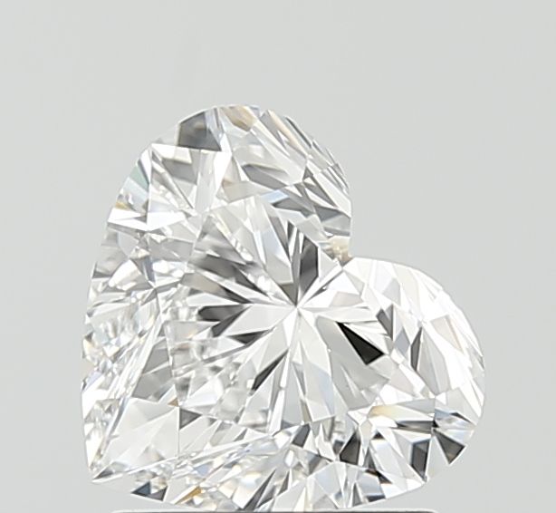Lab-Grown Heart Diamond - 1.51 Carats, D Color, VVS2 Clarity - Certified by IGI - Report Number: LG702521735