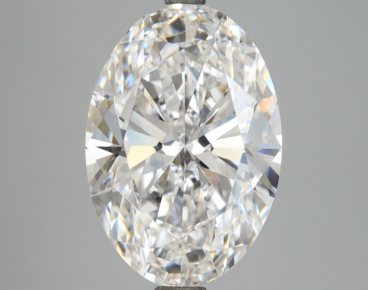 Lab-Grown Oval Diamond - 7.02 Carats, E Color, VVS2 Clarity - Certified by IGI - Report Number: LG706559948