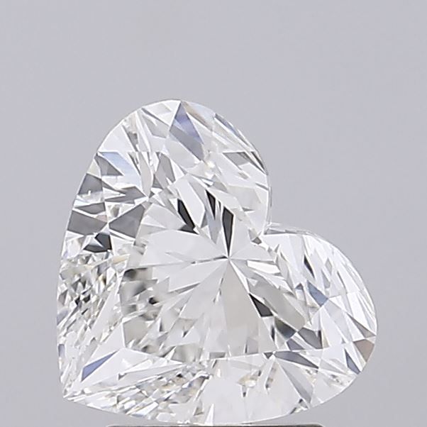 Lab-Grown Heart Diamond - 2.59 Carats, E Color, VVS2 Clarity - Certified by IGI - Report Number: LG678525330