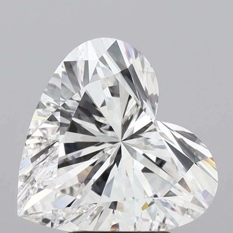 Lab-Grown Heart Diamond - 4.56 Carats, E Color, VS1 Clarity - Certified by IGI - Report Number: LG636402299