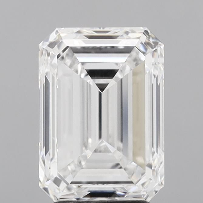 Lab-Grown Emerald Diamond - 3.51 Carats, D Color, VVS2 Clarity - Certified by IGI - Report Number: LG696502668