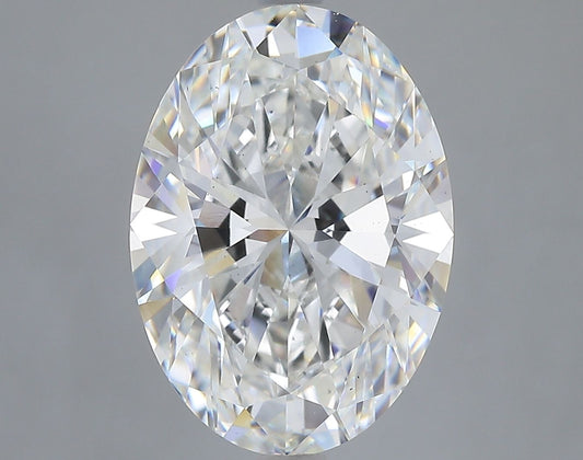 Lab-Grown Oval Diamond - 5.03 Carats, F Color, VS2 Clarity - Certified by IGI - Report Number: LG675514857