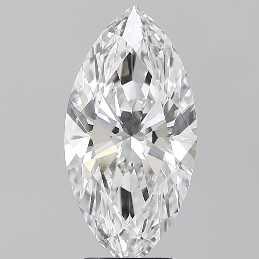 Lab-Grown Marquise Diamond - 3.53 Carats, E Color, VS1 Clarity - Certified by IGI - Report Number: LG660457401