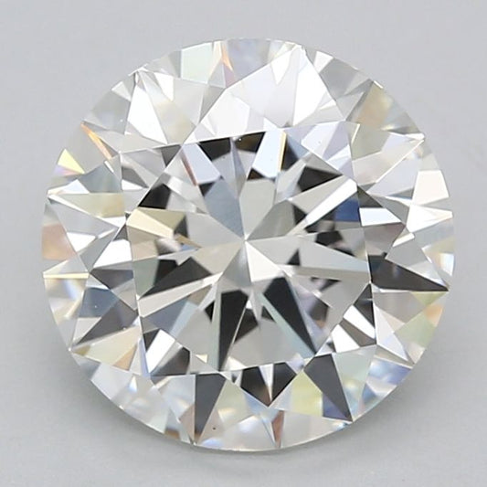 Lab-Grown Round Diamond - 3.01 Carats, F Color, VVS2 Clarity - Certified by IGI - Report Number: LG710556472