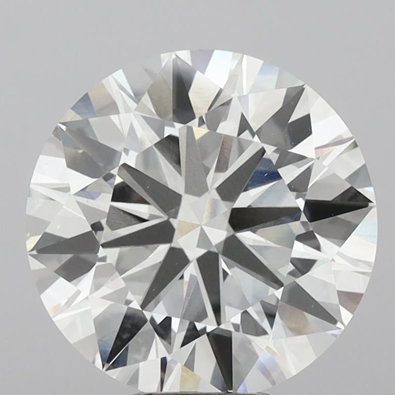 Lab-Grown Round Diamond - 7.05 Carats, F Color, VS1 Clarity - Certified by IGI - Report Number: LG707510288