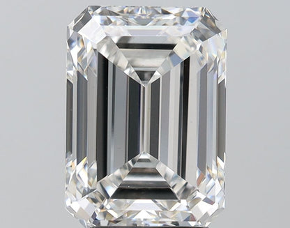 Lab-Grown Emerald Diamond - 4.06 Carats, F Color, VS2 Clarity - Certified by IGI - Report Number: LG669476706