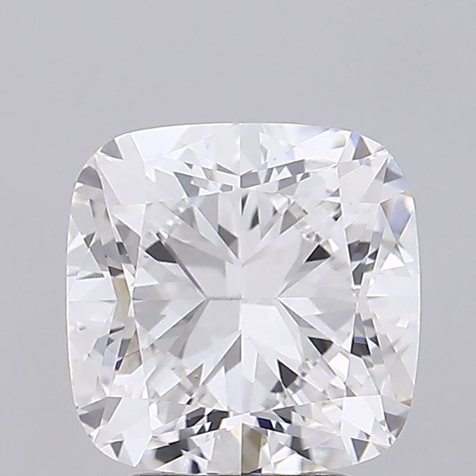 Lab-Grown Cushion Diamond - 4.01 Carats, E Color, VVS2 Clarity - Certified by IGI - Report Number: LG680549777