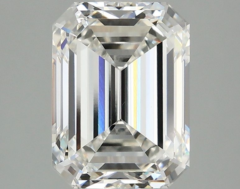 Lab-Grown Emerald Diamond - 2.57 Carats, F Color, VVS2 Clarity - Certified by IGI - Report Number: LG677512278