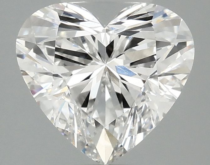 Lab-Grown Heart Diamond - 1.95 Carats, E Color, VS1 Clarity - Certified by IGI - Report Number: LG717508053