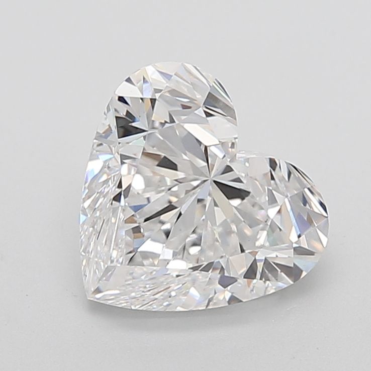 Lab-Grown Heart Diamond - 3.51 Carats, D Color, VS1 Clarity - Certified by IGI - Report Number: LG698562618