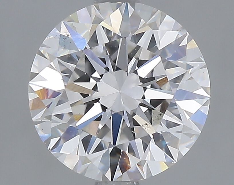 Lab-Grown Round Diamond - 2.0 Carats, E Color, VS2 Clarity - Certified by IGI - Report Number: LG662476181