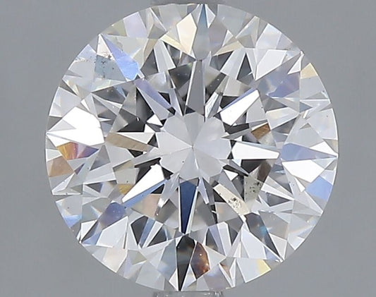 Lab-Grown Round Diamond - 2.0 Carats, E Color, VS2 Clarity - Certified by IGI - Report Number: LG662476181