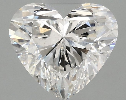 Lab-Grown Heart Diamond - 1.97 Carats, F Color, VS2 Clarity - Certified by IGI - Report Number: LG689591881