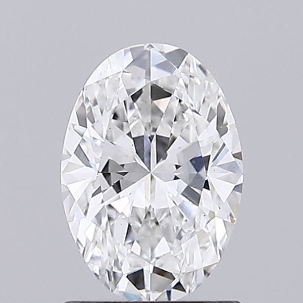 Lab-Grown Oval Diamond - 1.0 Carats, E Color, VS1 Clarity - Certified by IGI - Report Number: LG719546575