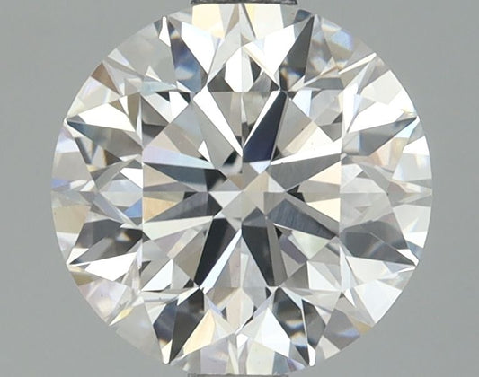 Lab-Grown Round Diamond - 1.95 Carats, D Color, VS2 Clarity - Certified by IGI - Report Number: LG706528597