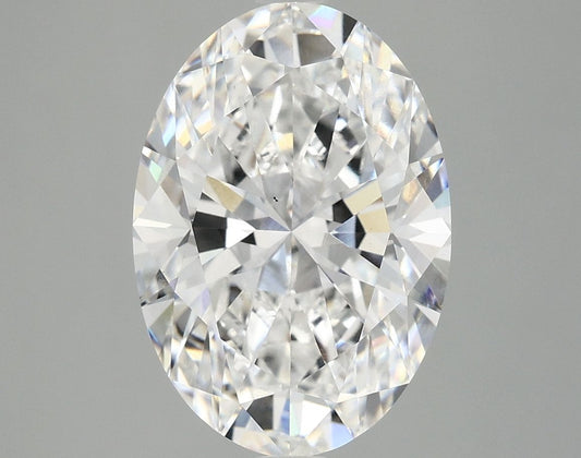 Lab-Grown Oval Diamond - 4.58 Carats, E Color, VS2 Clarity - Certified by IGI - Report Number: LG689559140