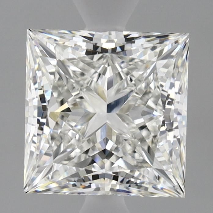 Lab-Grown Princess Diamond - 2.01 Carats, F Color, VVS2 Clarity - Certified by IGI - Report Number: LG632438926