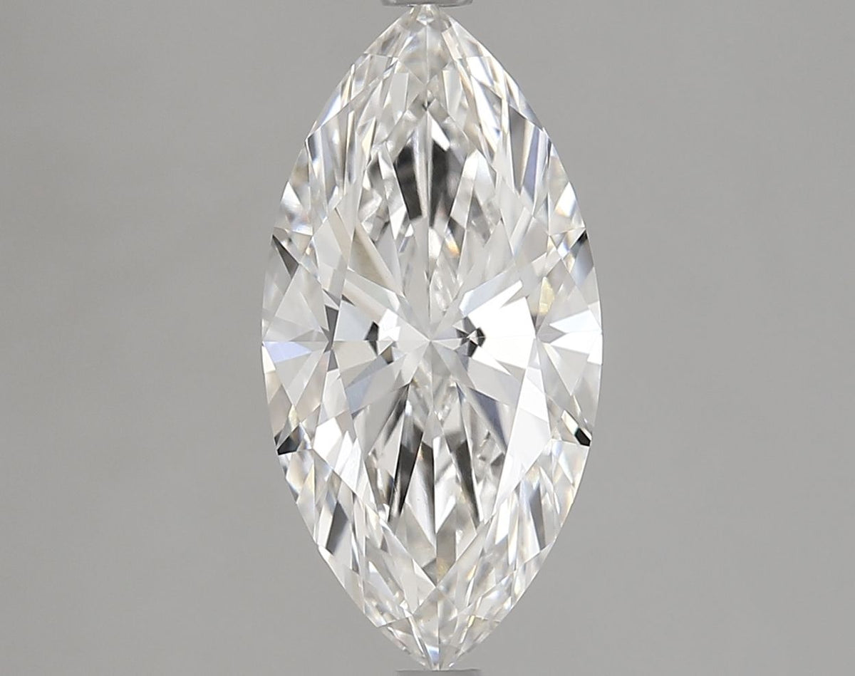 Lab-Grown Marquise Diamond - 3.01 Carats, F Color, VVS2 Clarity - Certified by IGI - Report Number: LG702506197