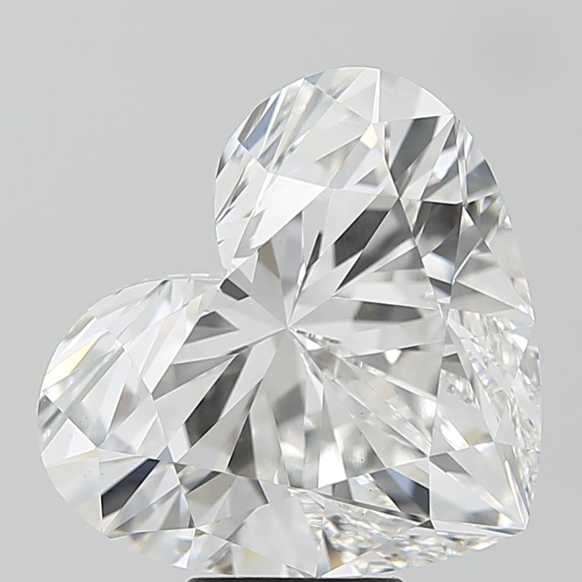 Lab-Grown Heart Diamond - 8.07 Carats, F Color, VS1 Clarity - Certified by IGI - Report Number: LG685556589