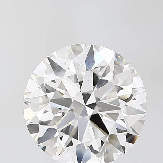 Lab-Grown Round Diamond - 3.51 Carats, F Color, VS1 Clarity - Certified by IGI - Report Number: LG675533976