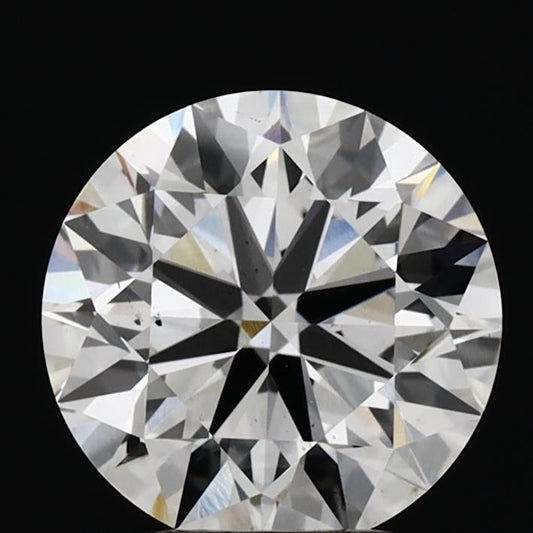 Lab-Grown Round Diamond - 3.59 Carats, E Color, VS2 Clarity - Certified by IGI - Report Number: LG651494680