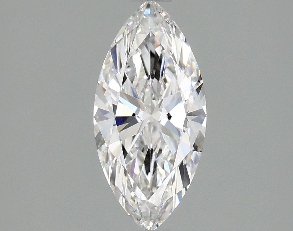 Lab-Grown Marquise Diamond - 0.96 Carats, E Color, VS2 Clarity - Certified by IGI - Report Number: LG689572536