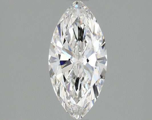 Lab-Grown Marquise Diamond - 0.96 Carats, E Color, VS2 Clarity - Certified by IGI - Report Number: LG689572536