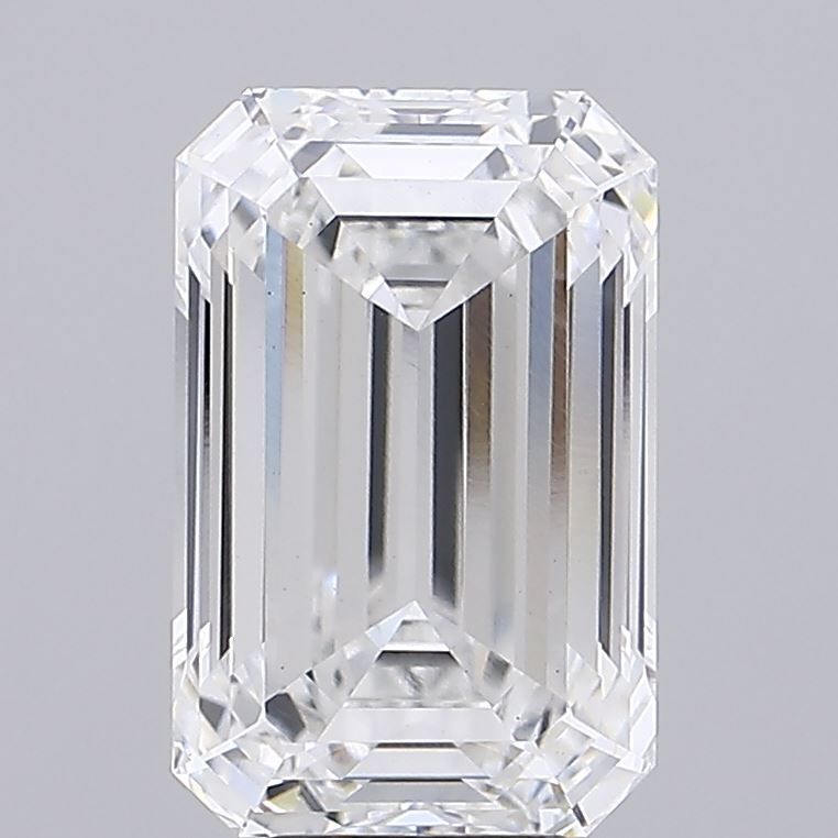 Lab-Grown Emerald Diamond - 7.28 Carats, E Color, VS1 Clarity - Certified by IGI - Report Number: LG675553928