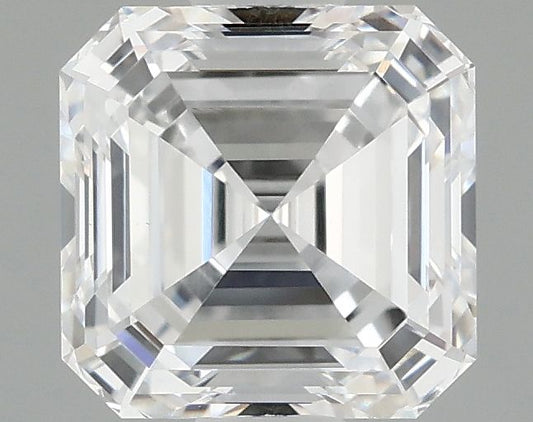 Lab-Grown Asscher Diamond - 1.08 Carats, E Color, VS1 Clarity - Certified by IGI - Report Number: LG687588984