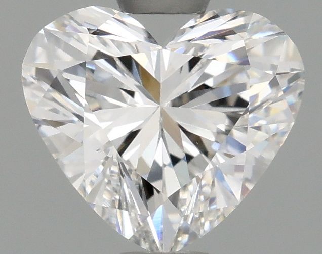Lab-Grown Heart Diamond - 0.96 Carats, E Color, VVS2 Clarity - Certified by IGI - Report Number: LG675566439