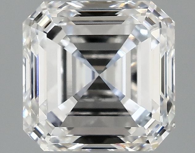 Lab-Grown Asscher Diamond - 1.96 Carats, D Color, VVS2 Clarity - Certified by IGI - Report Number: LG715503635