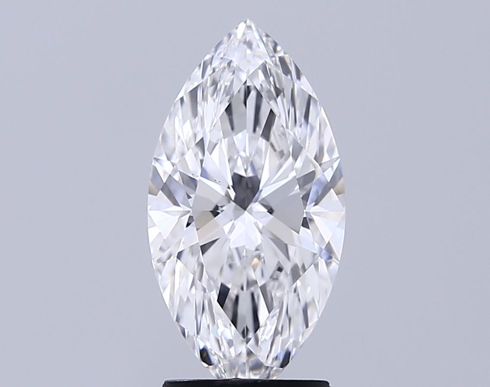 Lab-Grown Marquise Diamond - 2.53 Carats, E Color, VVS2 Clarity - Certified by IGI - Report Number: LG665430790