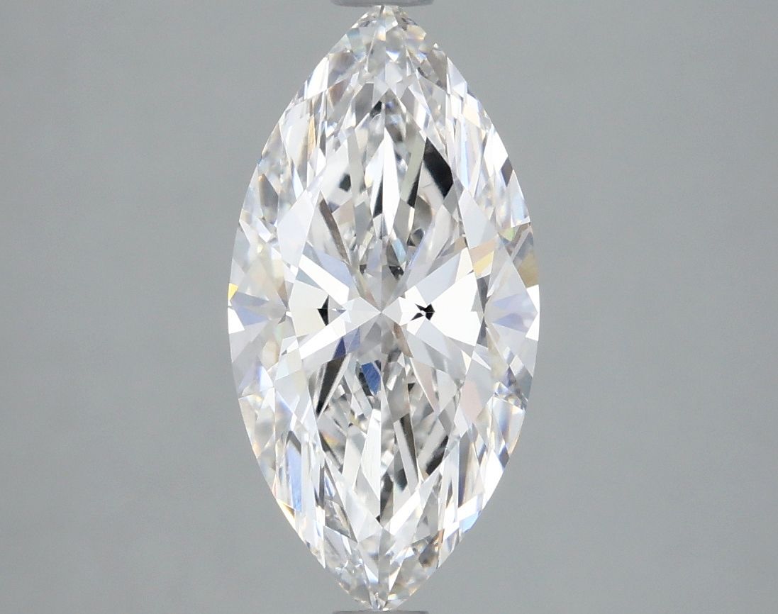 Lab-Grown Marquise Diamond - 1.96 Carats, F Color, VVS2 Clarity - Certified by IGI - Report Number: LG648410306