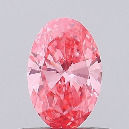 Oval 0.15ct Fancy Vivid Pink VVS2 - Cut • NONE • FE807BD633