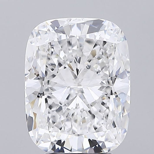 Lab-Grown Cushion Diamond - 4.09 Carats, E Color, VVS2 Clarity - Certified by IGI - Report Number: LG684509039