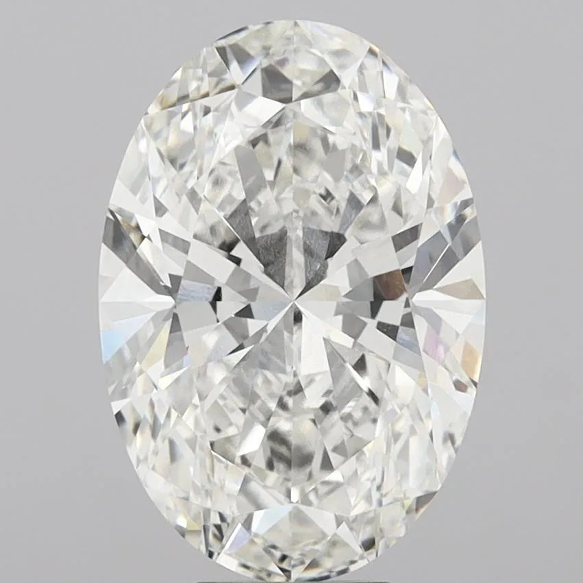 9.05ct Oval Lab Grown Diamond (Colour G, Clarity VVS2, IGI Certified)